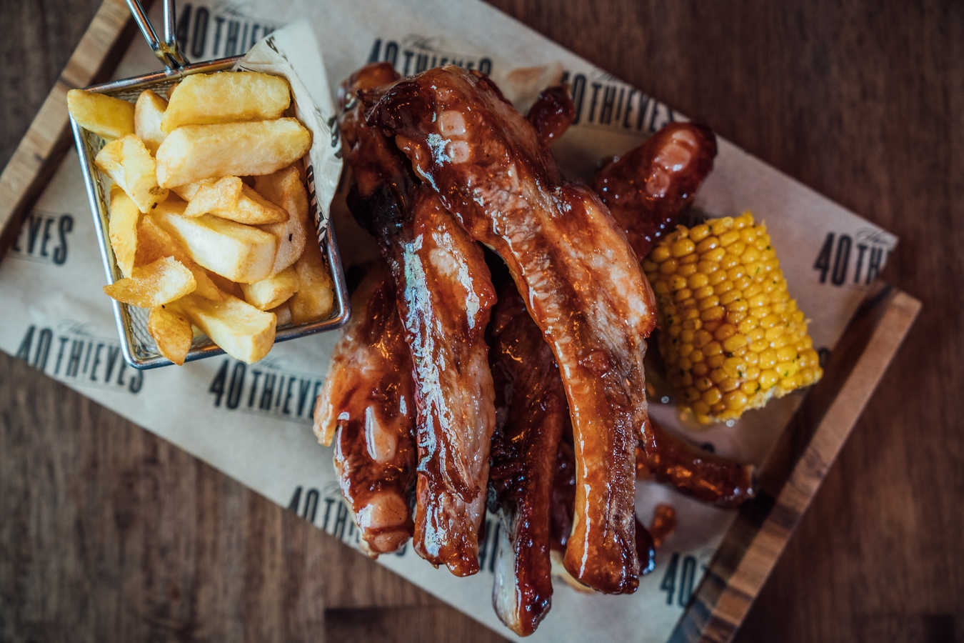 BARSIDE BRAWL BBQ RIBS